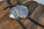 Medieval Layered Steel Single Shoulder Pauldron - product photo 2