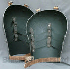 Tournament-Style Steel Shoulder Pauldrons - Pair - product photo 2